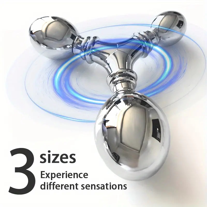 Tri-Ball G-Spot Anal Plug - image 3