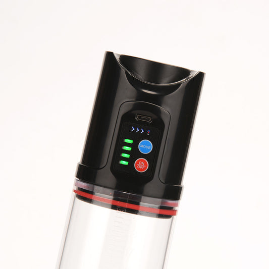 USB Rechargeable Penis Pump Masturbator Stroker - image 1