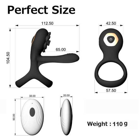 Boltbond High-intensity Couple's Cock Ring - image 1