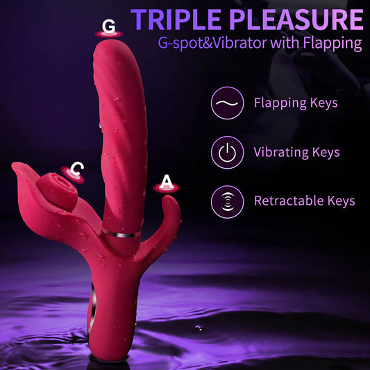 3-In-1 Rabbit Vibrator 10 Vibration Modes Vibrator - image 1