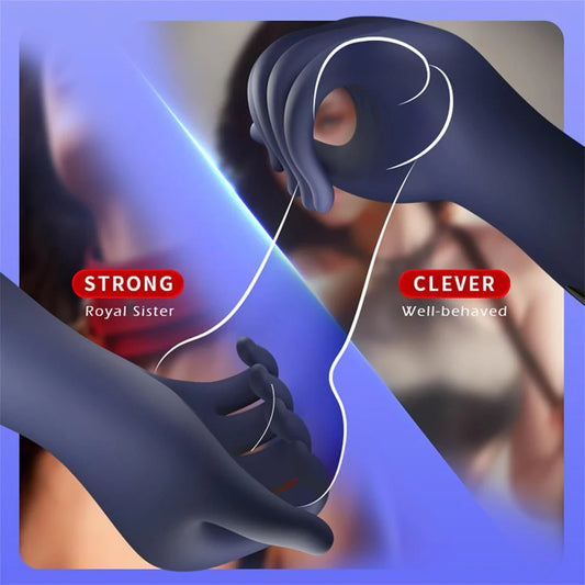 Rechargeable 10-Speed Male Vibrator with Magnetic Charge - image 1