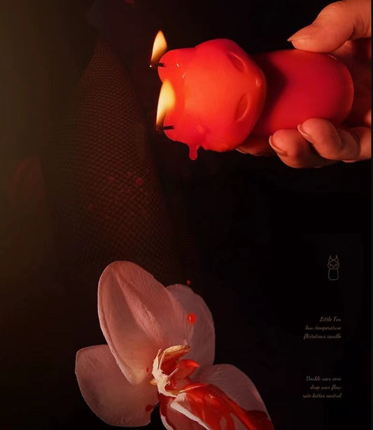 Cat Low Heat Candles Romantic Wax Dripping Candle - image 1