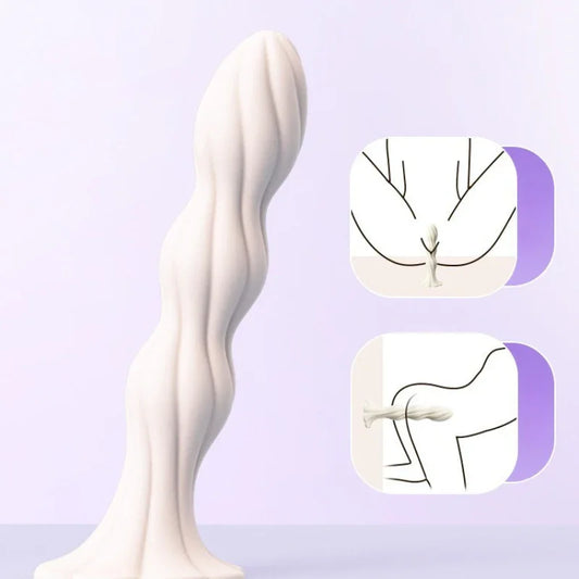 Unicorn Daisy Suction Cup Dildo Butt Plug - image 1