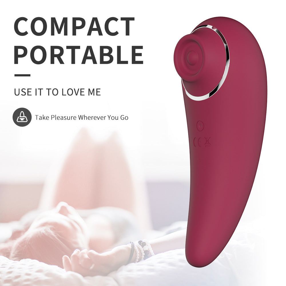 Tongue Licking Tease 6-modes Clitoris Vibrator - Red - image 5