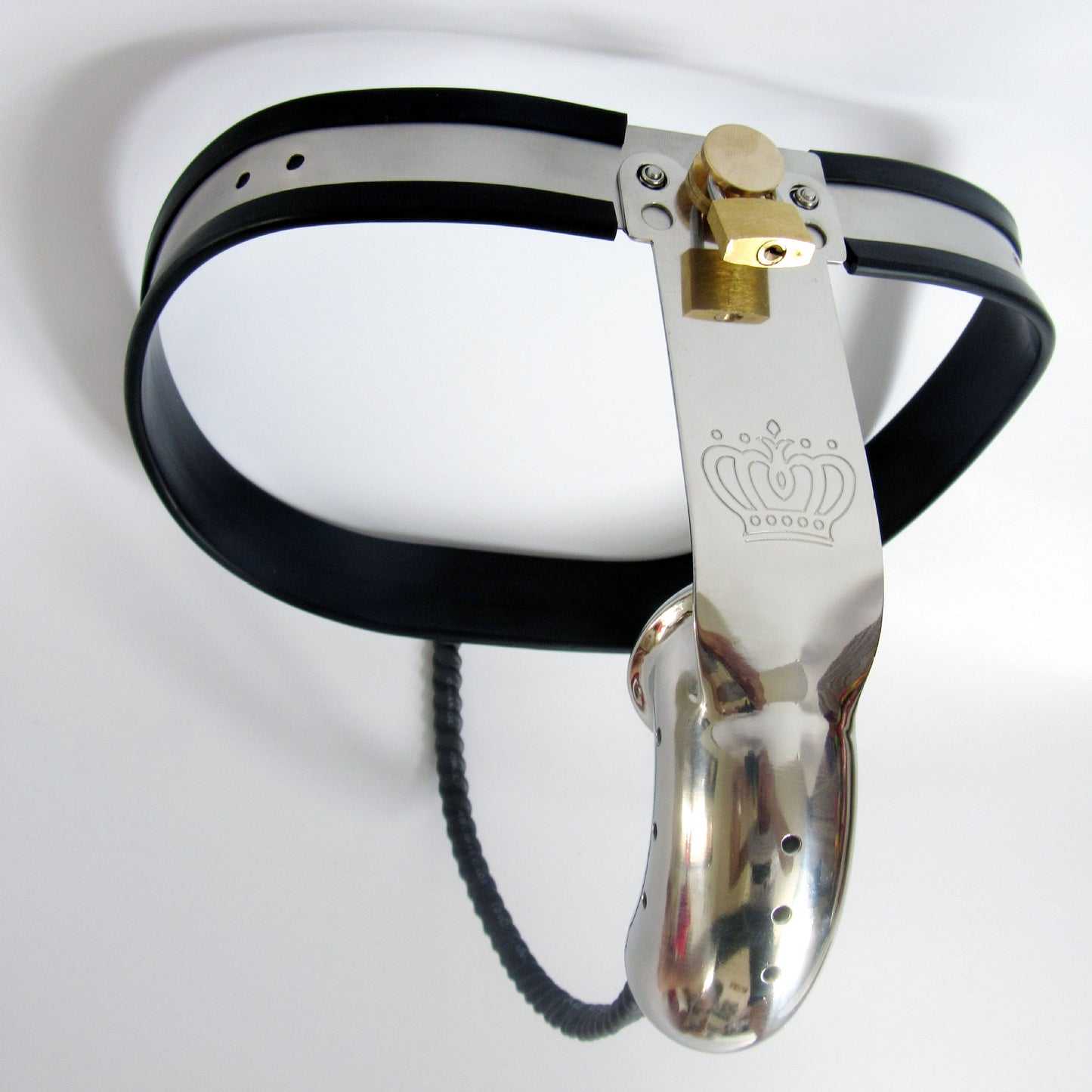 Domina Steel Chastity Belt - image 4
