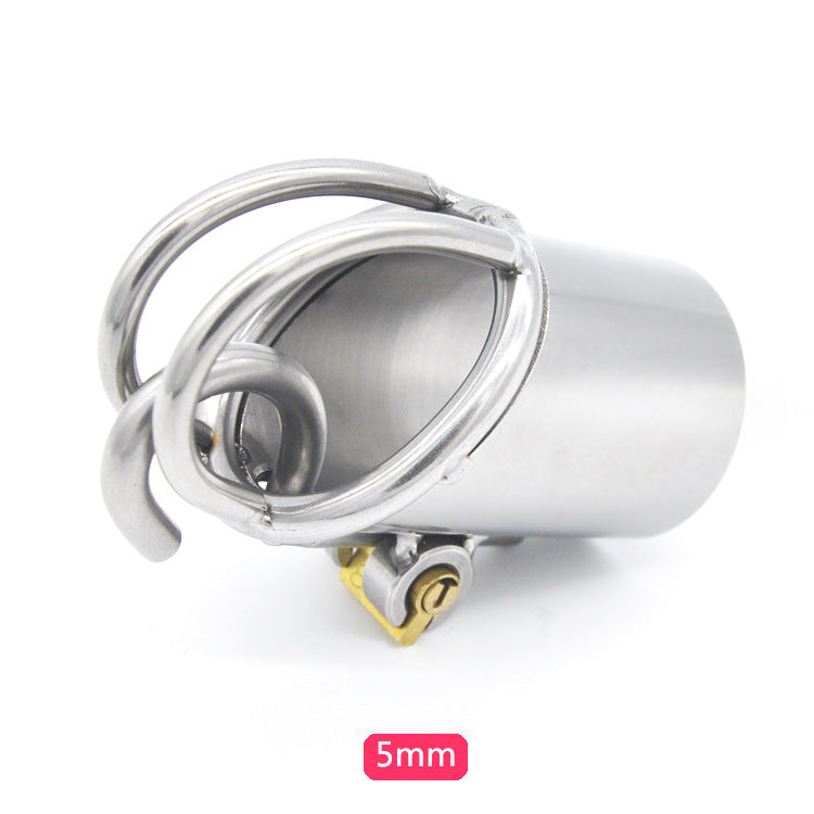 Prince Albert Chastity Cage - PA Piercing - 5mm - image 1