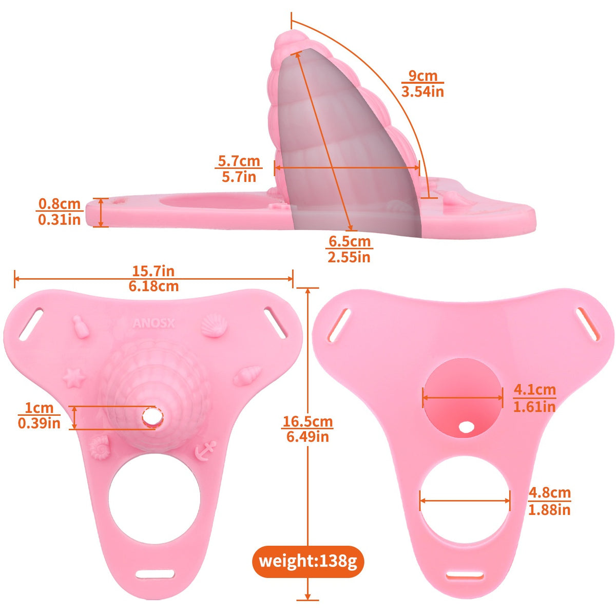 Seashell-inspired Chastity Cage - image 5