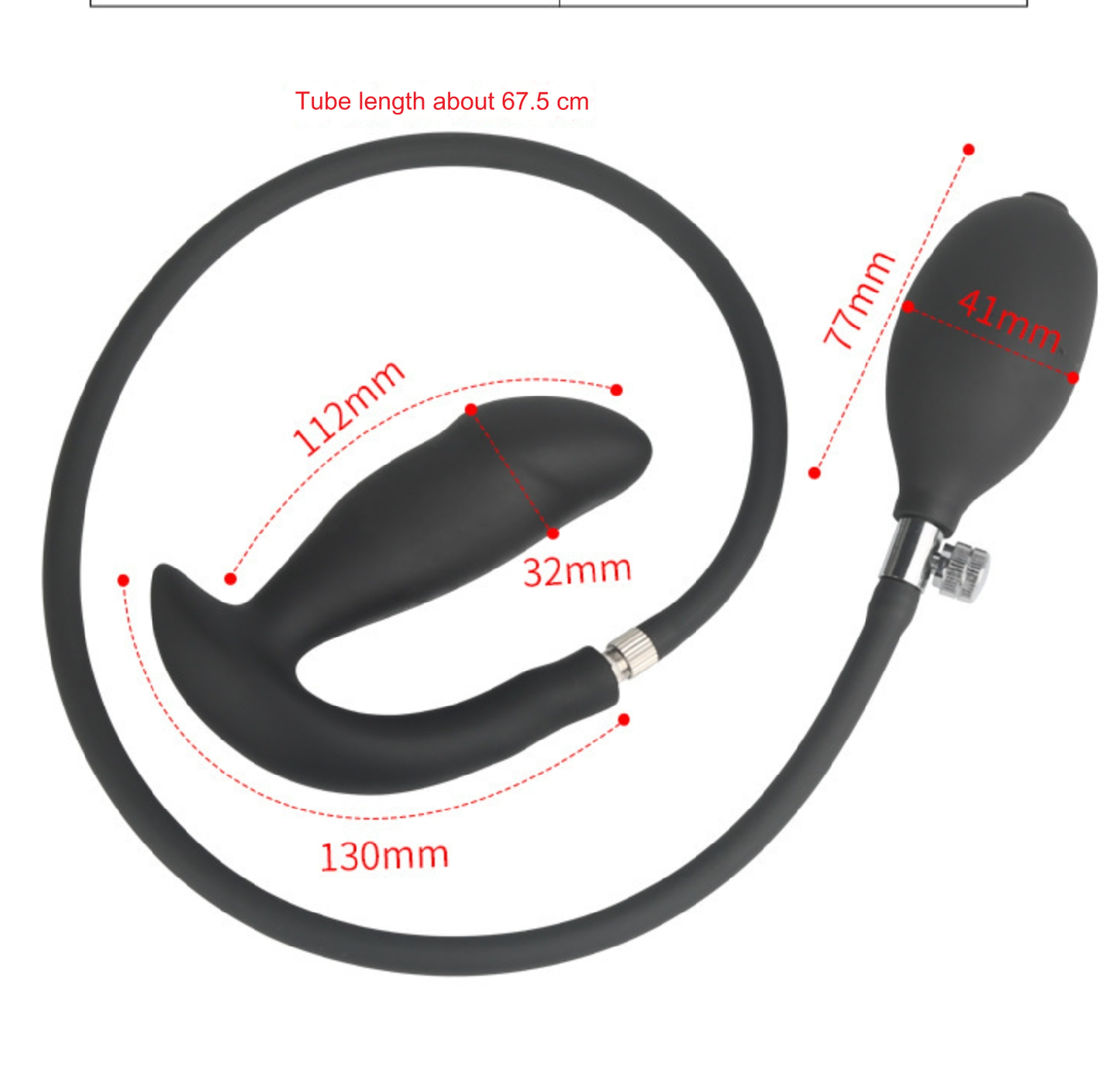 Silicone Expand Inflatable Anal Plug - image 2