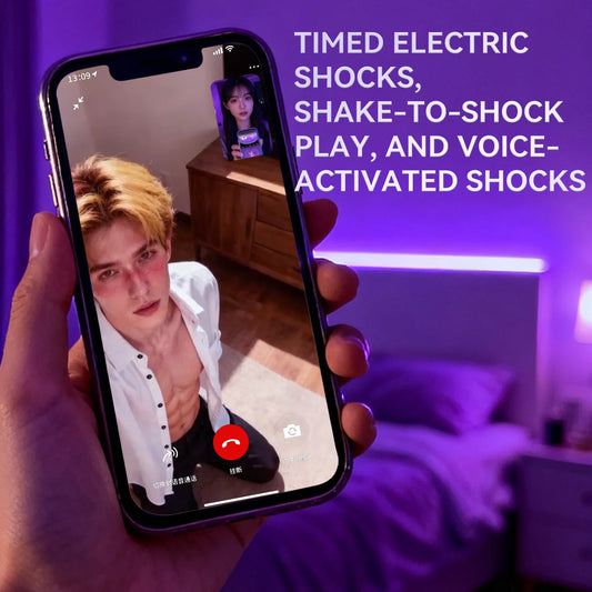 Bee Sting App Controlled Electric Shock Chastity Cage - image 1