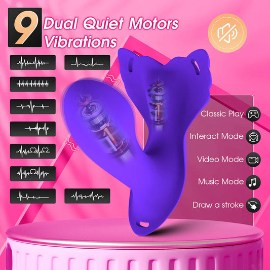 Wearable Heart-Shaped Vibrator with APP Control - image 1