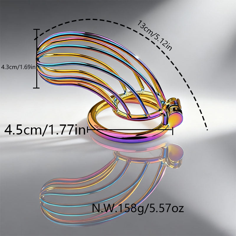 Rainbow Banana Cock Ring - 1.77'' - image 5