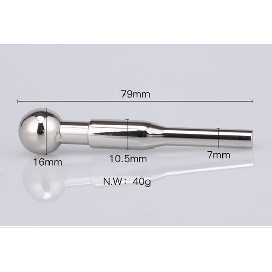 Holllow Urethral Plug Sounds ( 3.11 inches ) - Stainless Steel - image 0