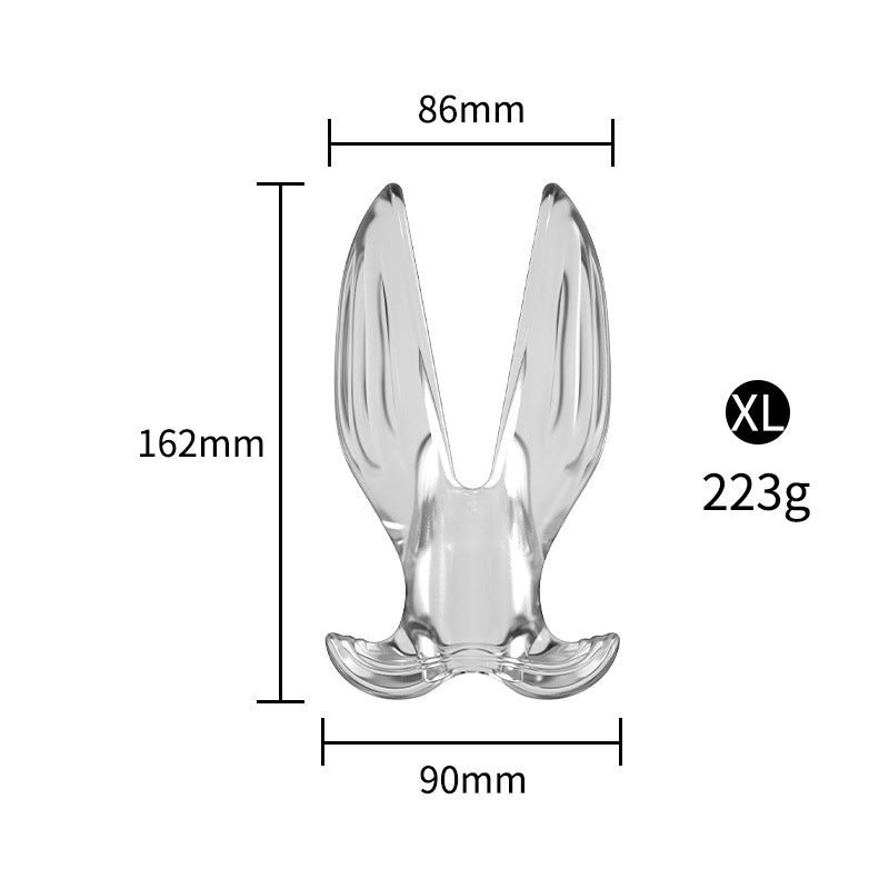 Expanding Tunnel Plug - Clear - XL - image 17