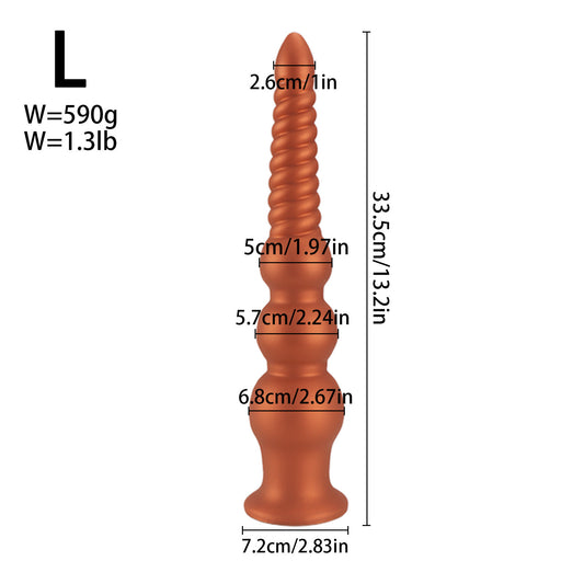 Gape Glider Silicone Plug - L - image 1
