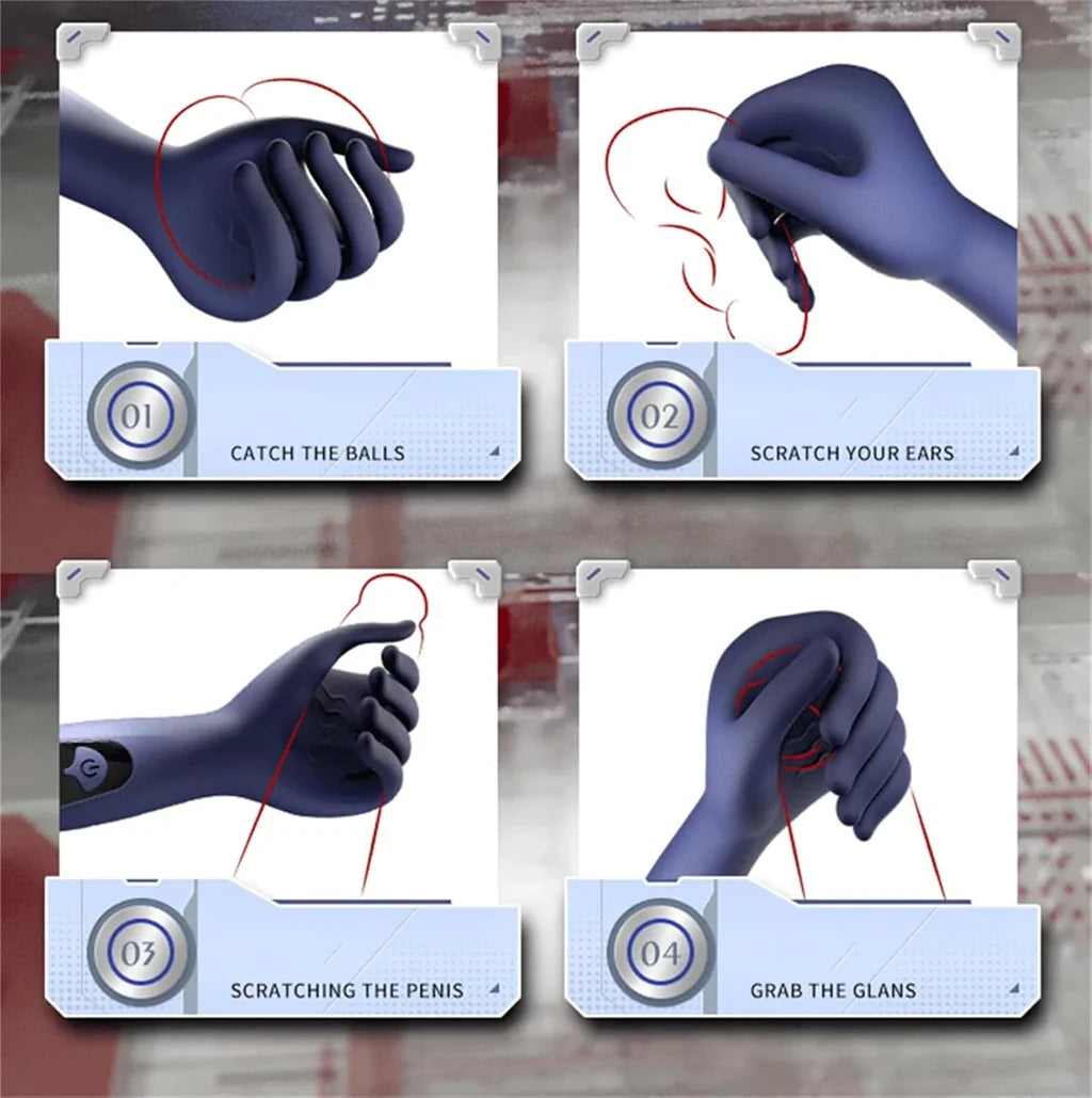 Rechargeable 10-Speed Male Vibrator with Magnetic Charge - image 7