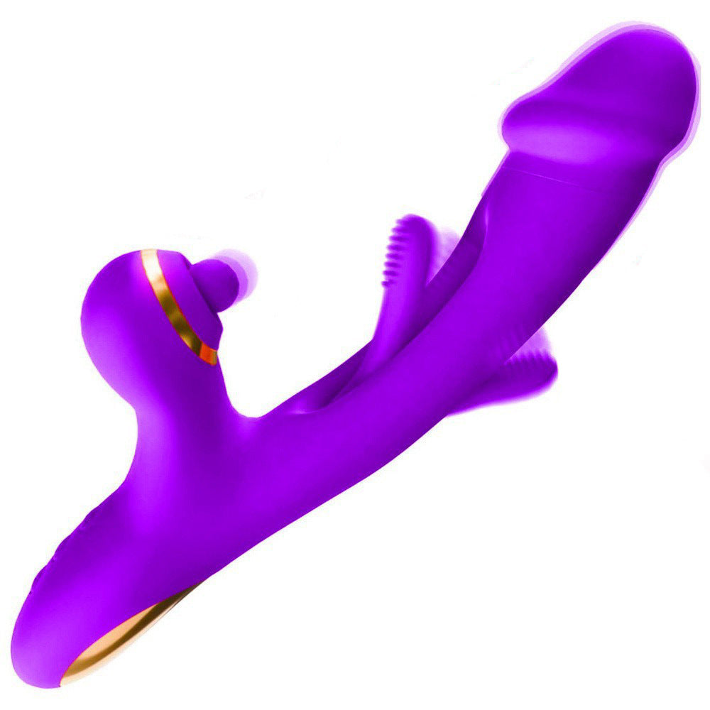 Flapping G spot Vibrator - Clit Tapping & Vibrations - Purple - image 5