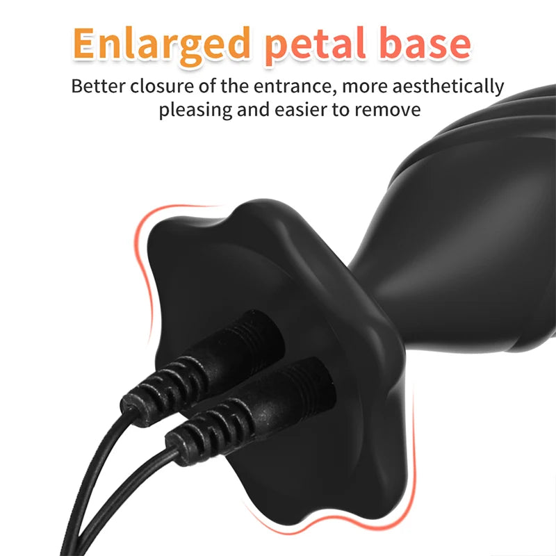 Electro-Stimulating Patterned Butt Plug - image 6