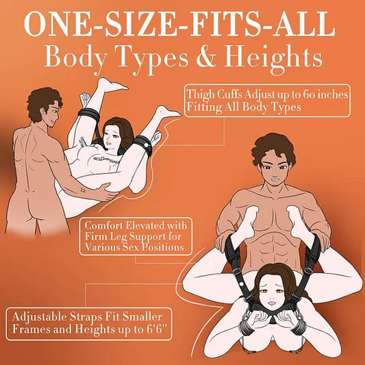 Multi-Mode BDSM Bondage Kit – Adjustable Wrist & Ankle Restraints & Accessories for Couples - image 1