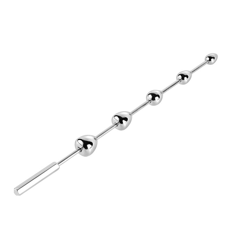 Stainless Steel Beaded Urethral Sounding Rod - L - image 4