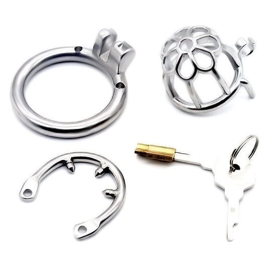 Premium Stainless Steel Sissy Chastity Cage - image 0