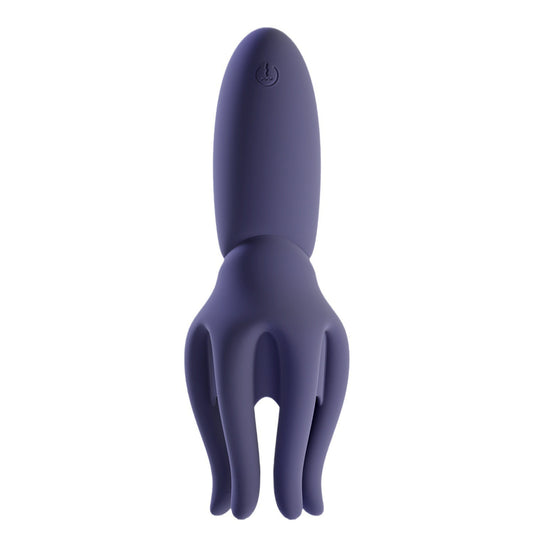 Octopus Penis Trainer App Control Vibrating Masturbator - Blue - image 0