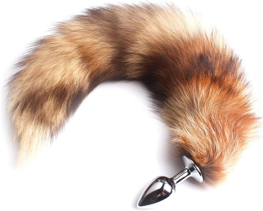 Sexy Cosplay Foxtail Anal Plug - Grass Fox Tail - image 1