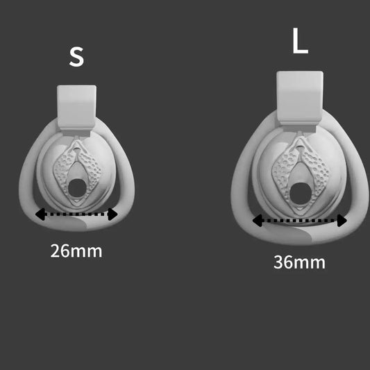 3D Printed Sissy Chastity Cage - image 1