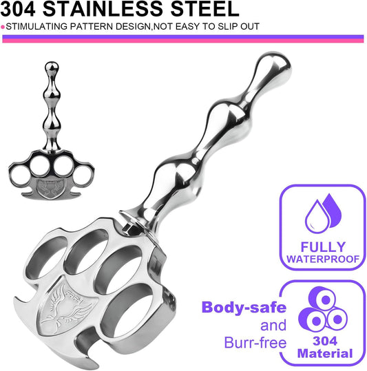 2-in-1 Knuckle Duster Anal Plug - image 0
