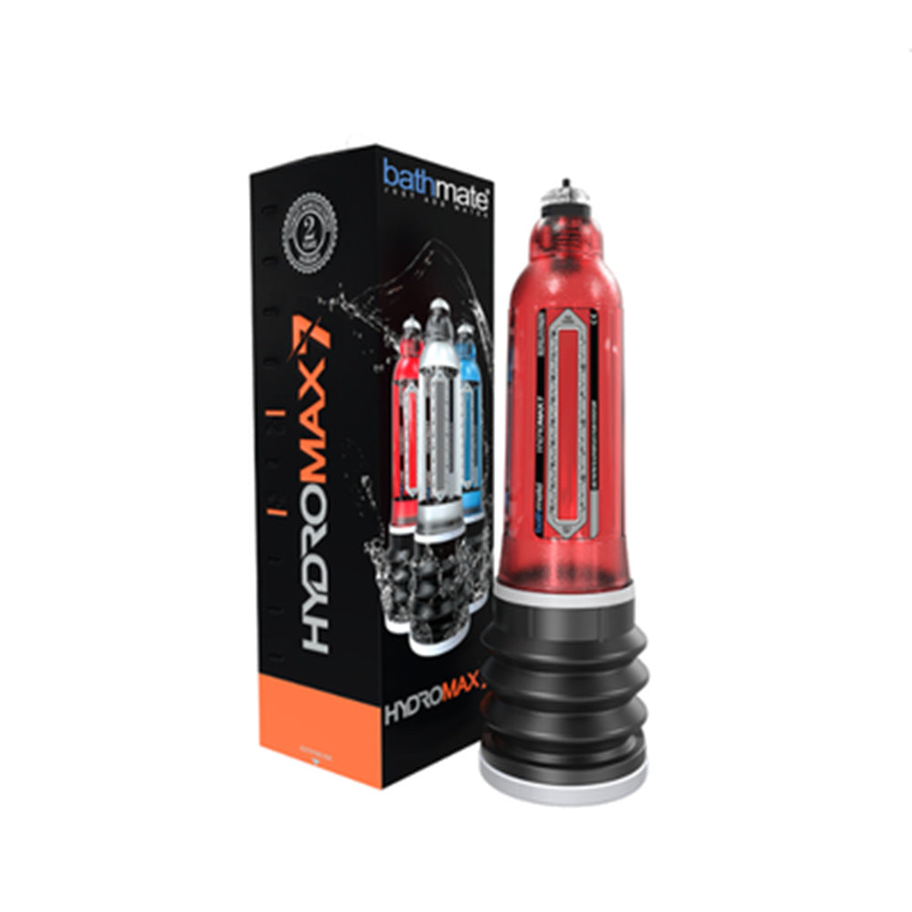 Hydromax7 Bath Penis Pump - Red - image 3