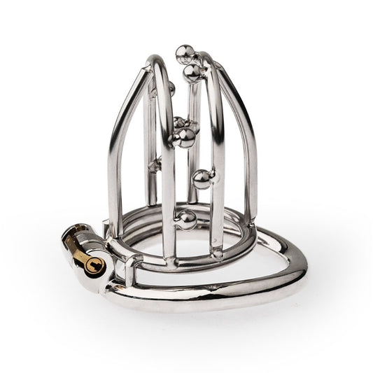 2.36'' Straight Stainless Steel Chastity Cage - 2.16Inch - image 1