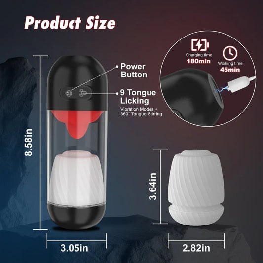 Smart Dual-Pleasure Male Masturbator with App Control - image 1