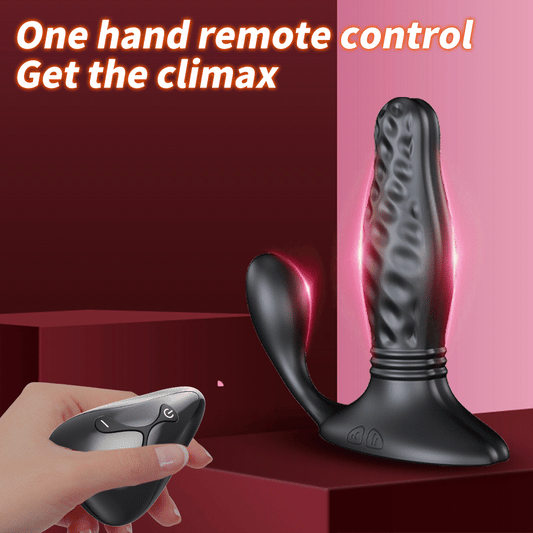 OrgasmoWave - Remote Control 3-in-1 Pleasure Plug - image 1