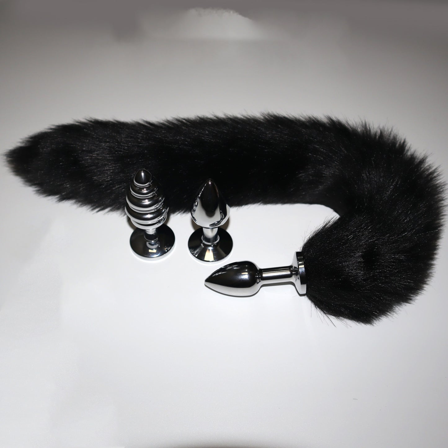Sexy Fox Tail Butt Plug - Black - image 6