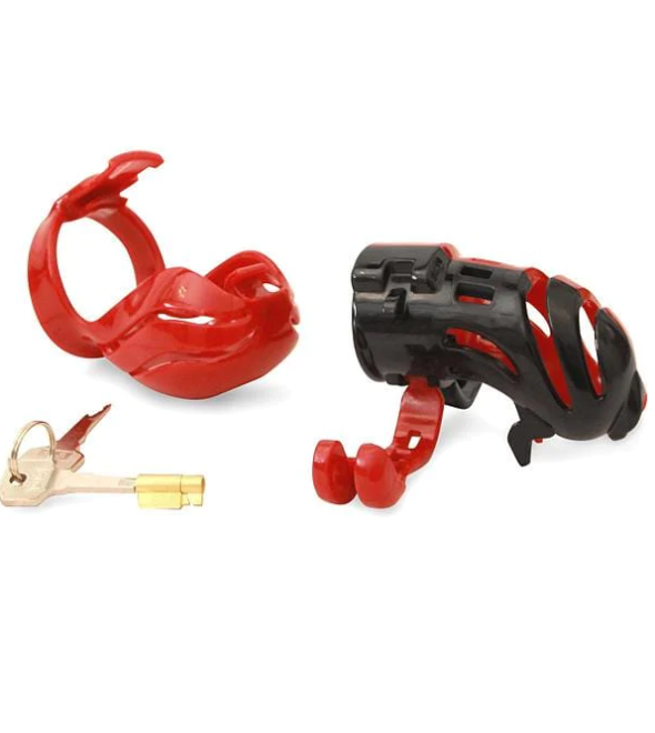 The Vortex Full Cock and Ball Electro Stim Cock Cage Chastity - image 4