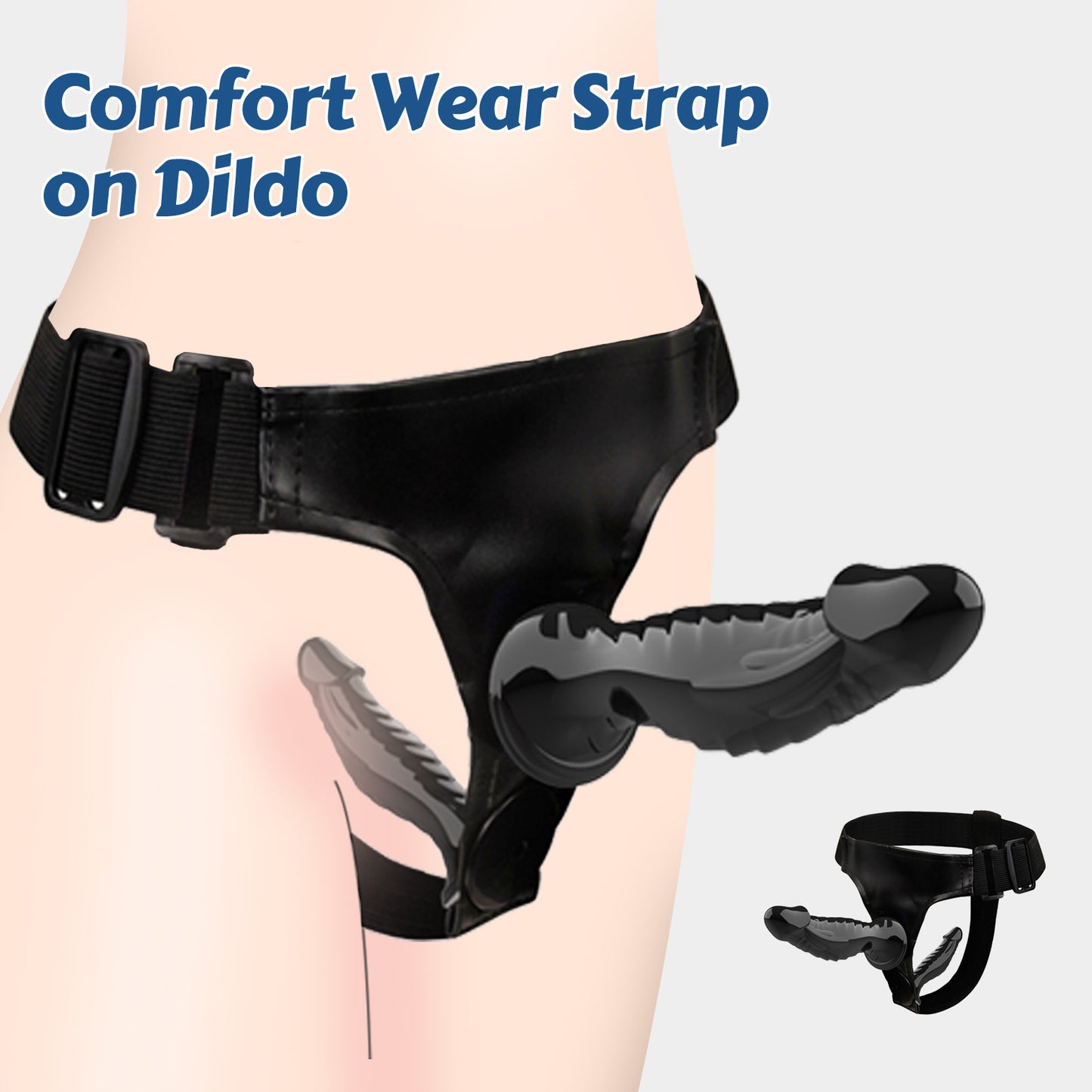 Heteromorphic Double Strap-on Dildos - image 8