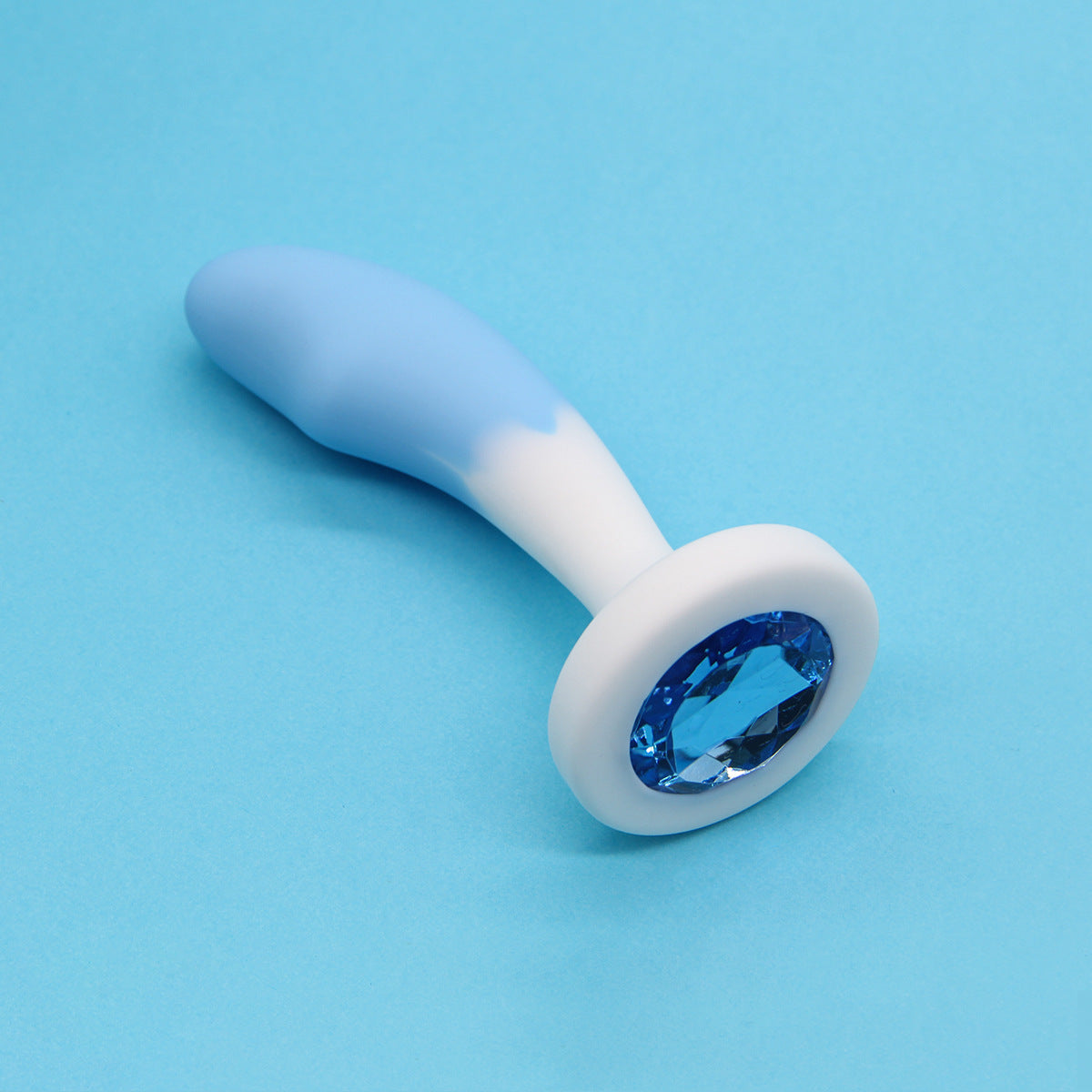 Crystal Base Silicone Anal Plug - image 13