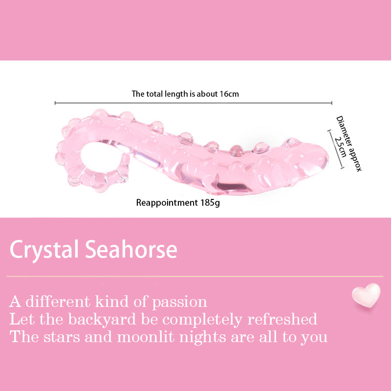 The Sacred Squirter – Curved Glass Wand for G-Spot & Temperature Play - image 3