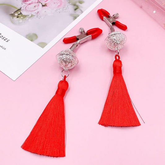 Non-Piercing Tassel Nipple Clips - image 1