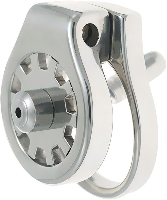 Thickened Stainless Steel Chastity Cage with 11.8-Inch Catheter – 4 Ring Sizes - image 1