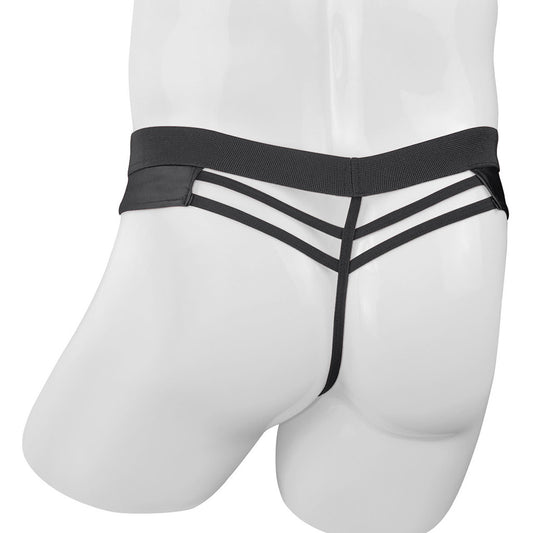 Sexy Men Underwear Thong Lingerie - Red/Black - image 1