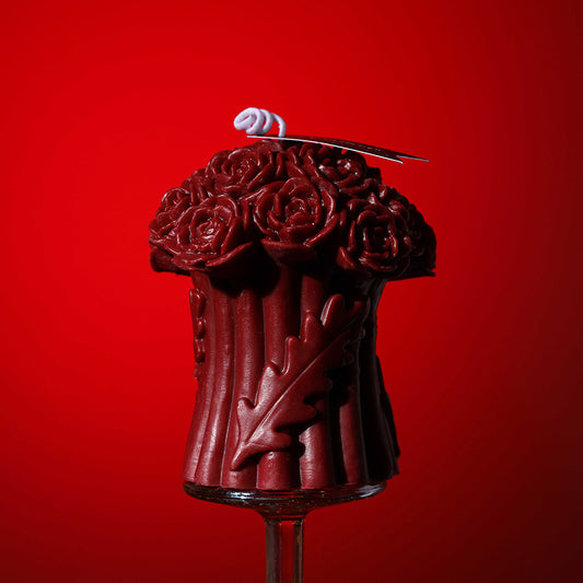 Flower-shaped Low-temperature Candle - image 1