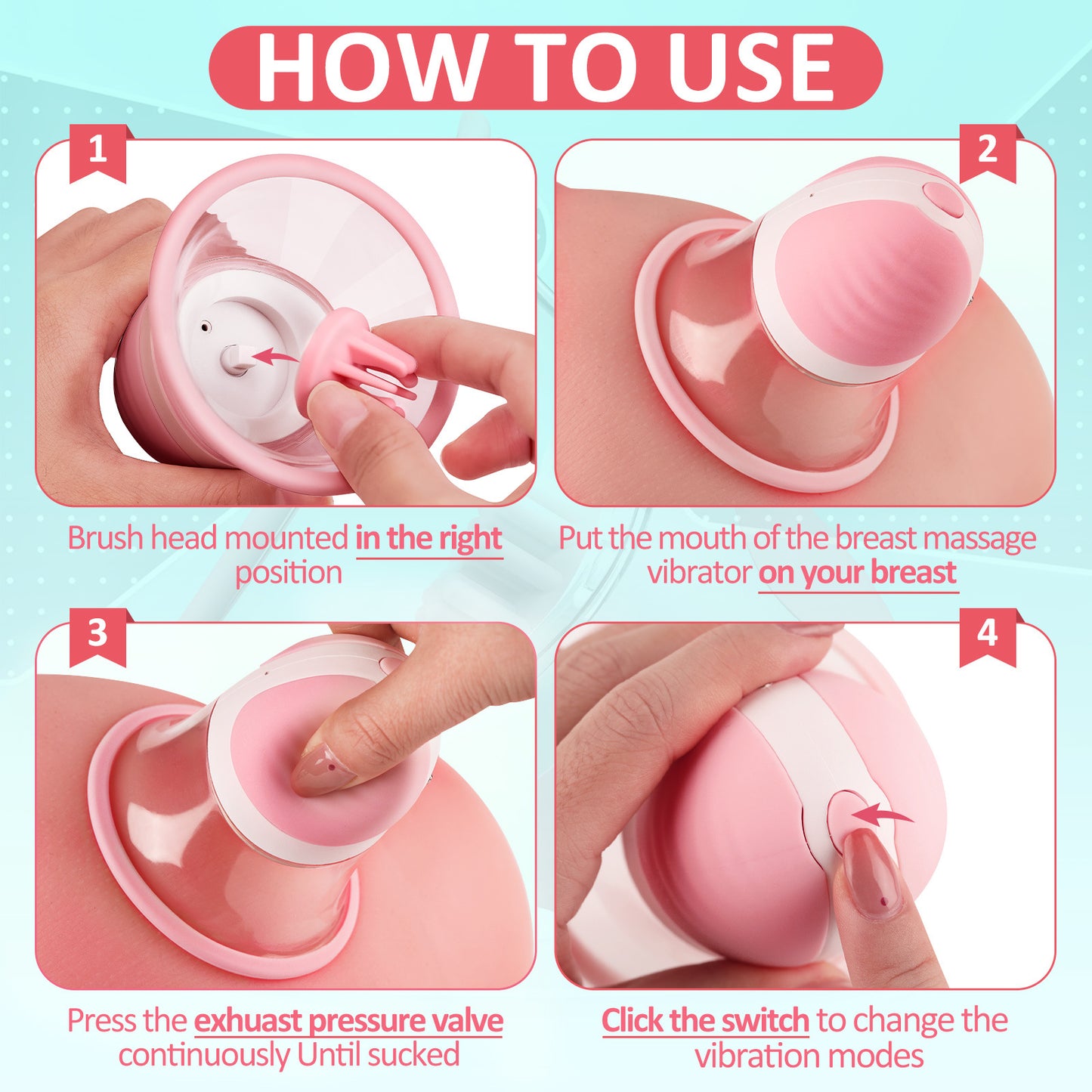 Nuvella Breast Pleasure Massager - image 5