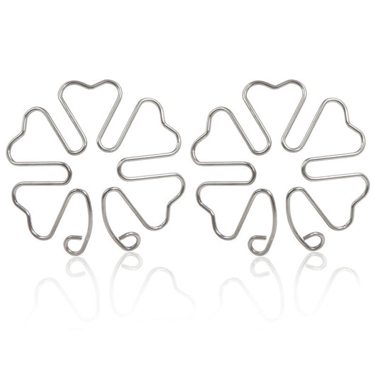 Four-leaf Lucky Clover Nipple Clamps - image 1