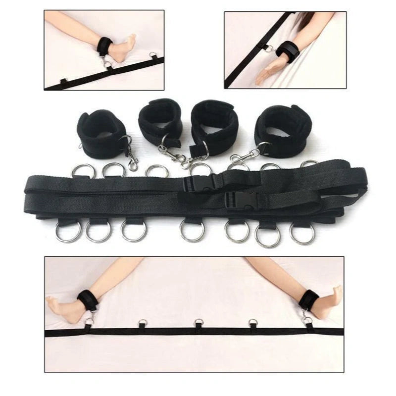 Funy Bondage Handcuffs Ankle Cuffs Restraints Adult Bdsm - image 5