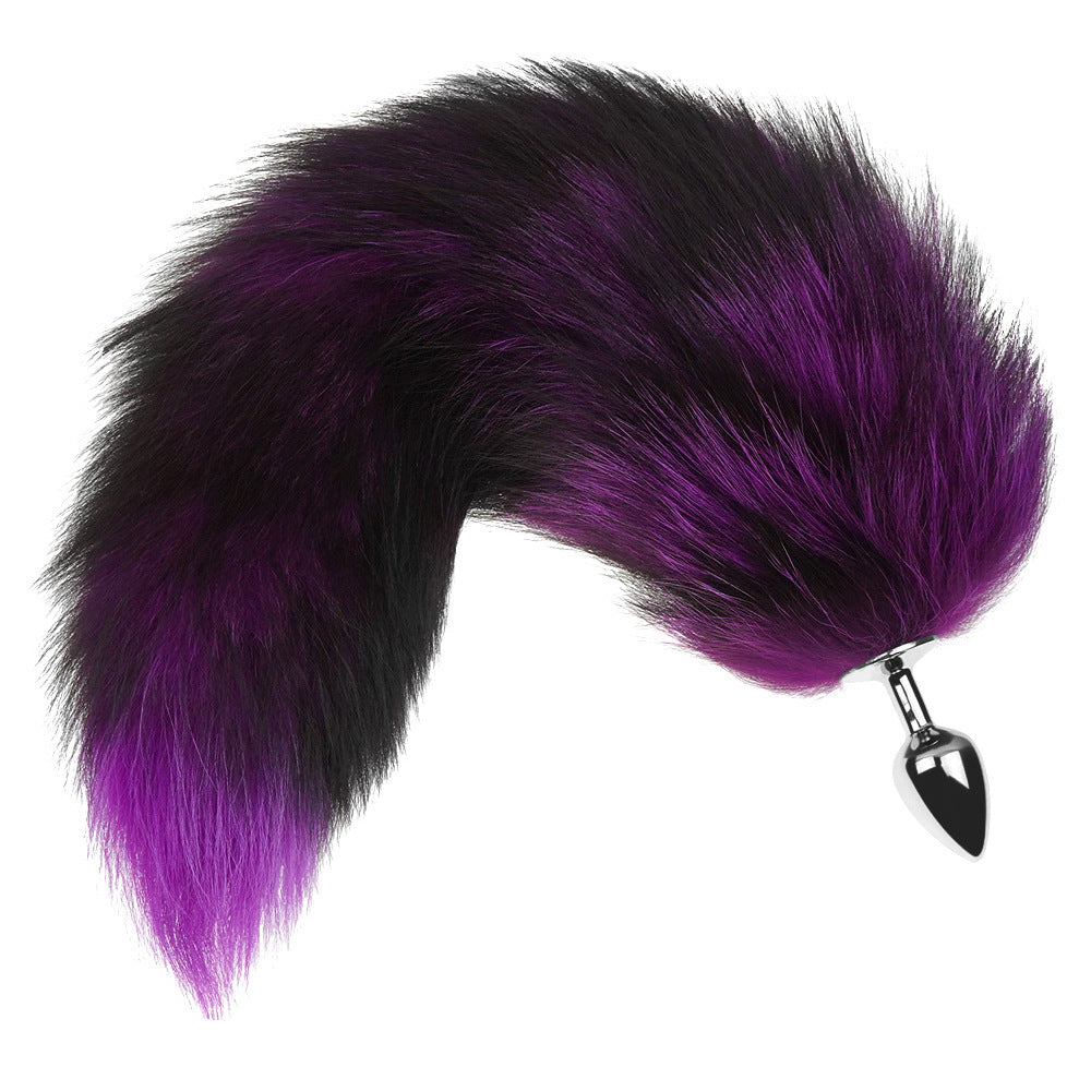 15.75'' Extra-Fluffy Fox Tail Butt Plug - image 5