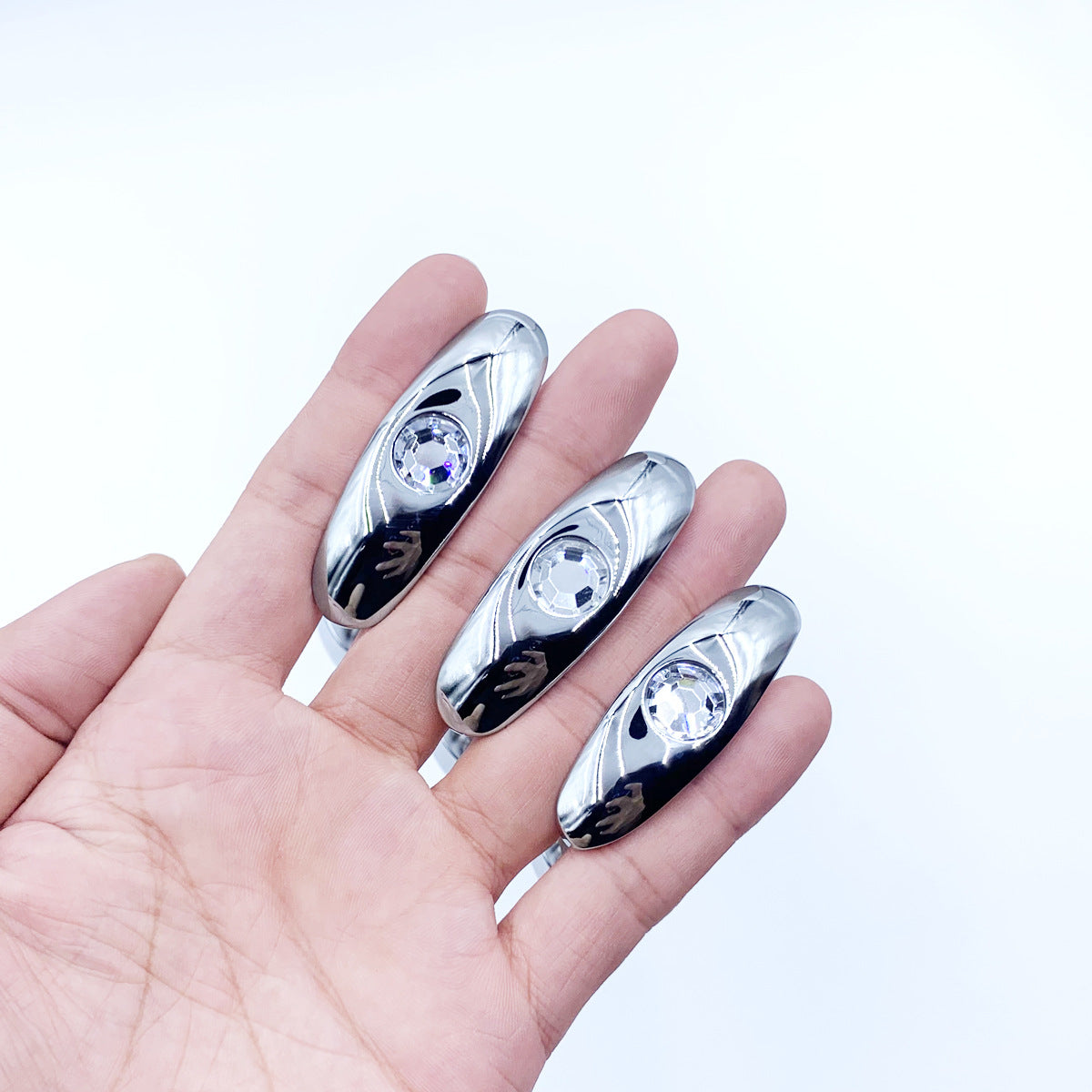 Stainless Plug with Diamond - image 5