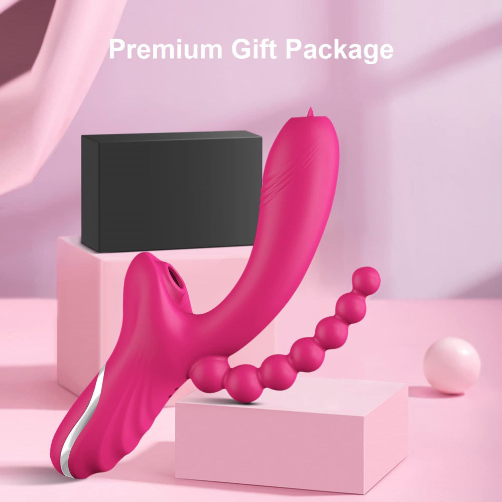 G Spot Pearl Vibrator Electric Wand Toy - image 4