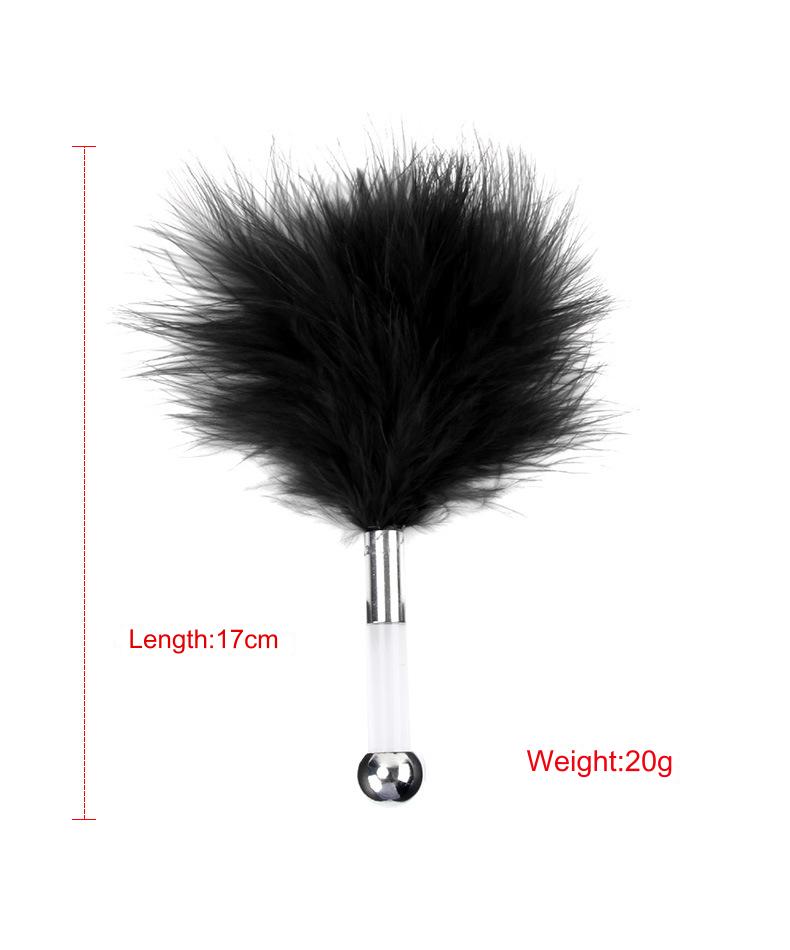 Pu Vegan Plush Paddle & Whip & Blindfold Set - image 5