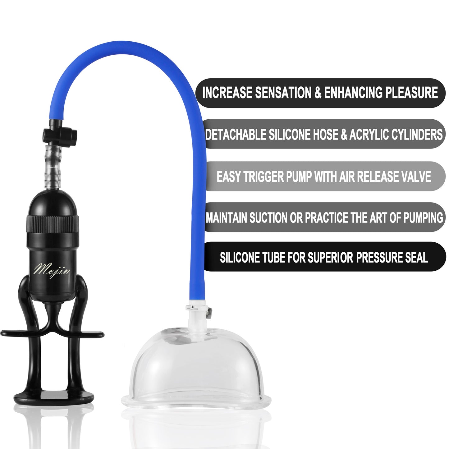 Vacuum Sucking Clitoris Stimulation Pump SM Vagina Tease Masturbation Sucker - image 6