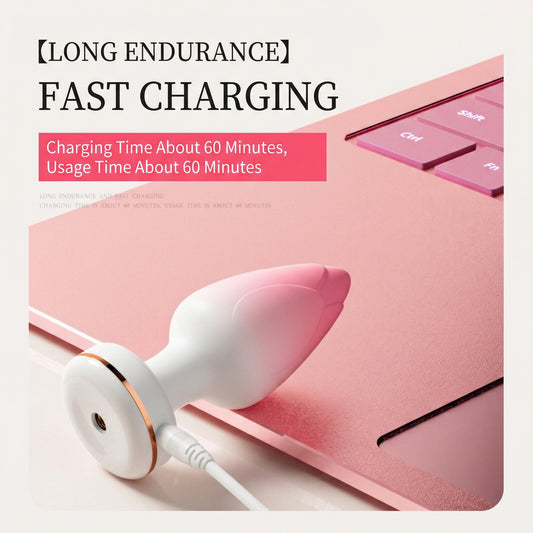 15'' Intelligent Warming Fox Tail Plug - image 1